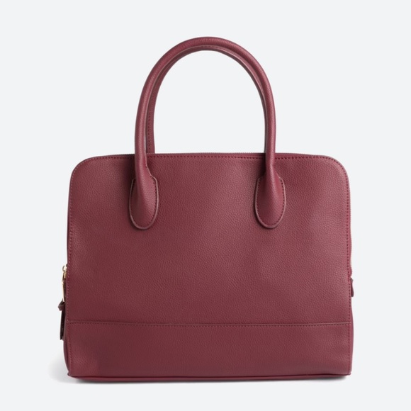 Oriana Double Zip Work Satchel - Picture 2 of 6